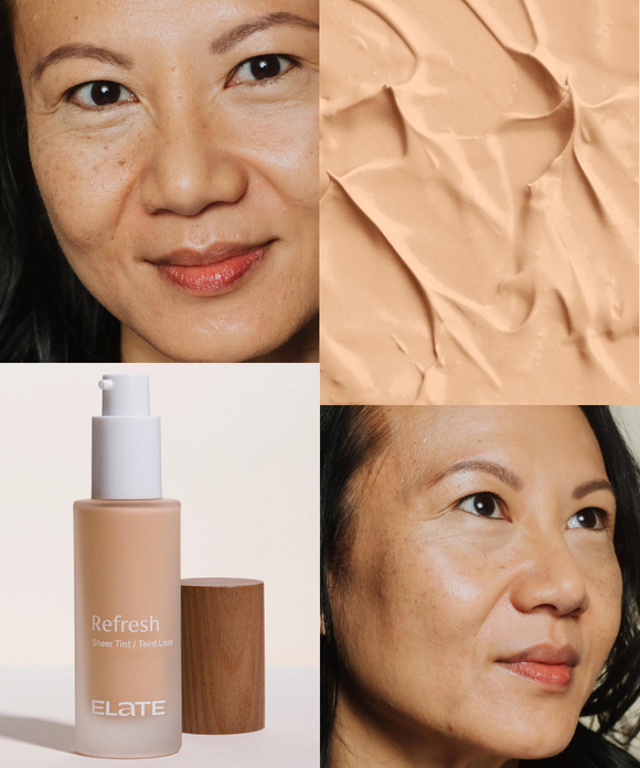 Refresh Sheer Tint Foundation | 10 Shades - Elate Cosmetics 