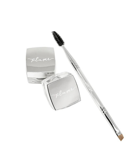 Dual-Ended Brow Brush