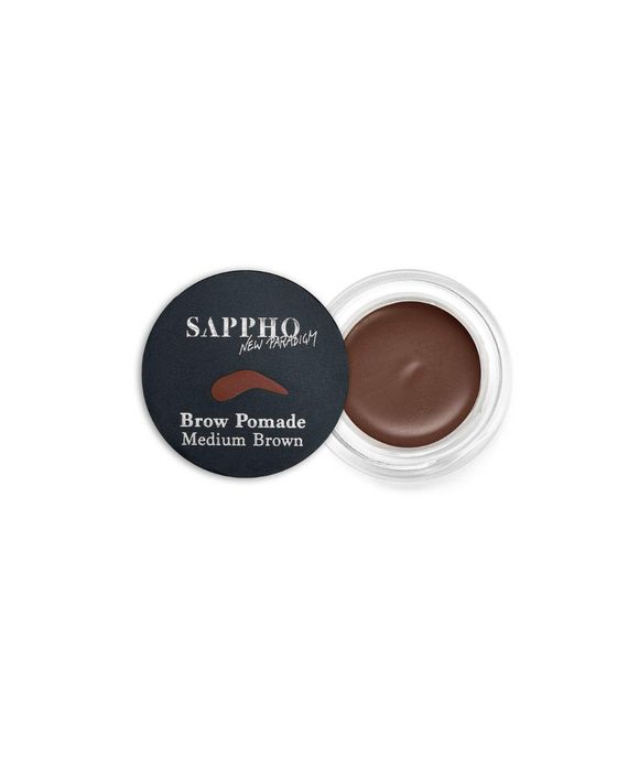 Organic Brow Pomade | Medium Brown - Sappho New Paradigm