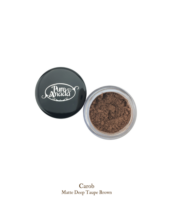 Pure Anada Loose Brown Eyeshadows │ Carob - Pure Anada