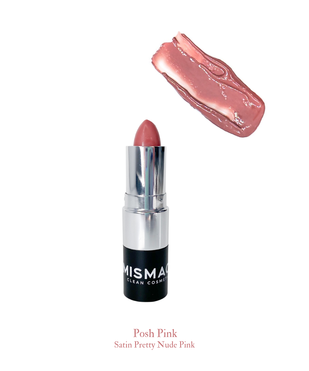 Moisture Locking Lipstick │ Posh Pink - MisMacK Clean Cosmetics
