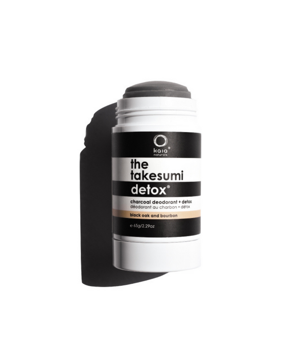 Charcoal Deodorant & Detox - Black Oak and Bourbon - Kaia Naturals