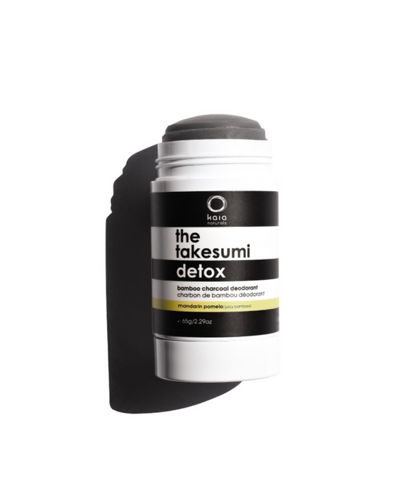 Charcoal Deodorant & Detox - Mandarin Pomelo (Juicy Bamboo) - Kaia Naturals 