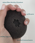 Charcoal Konjac Sponge