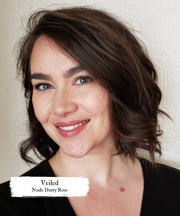 Velvet Lipstick │ Veiled - Tin Feather Cosmetics