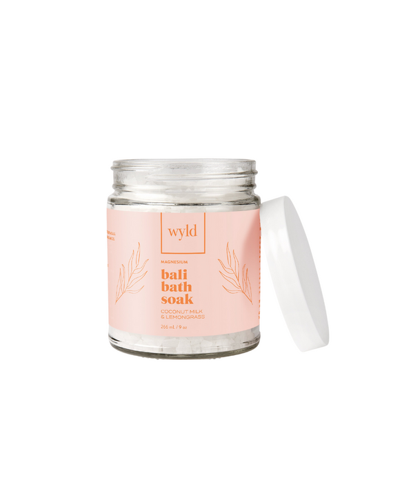 Magnesium Bali Bath Soak - Wyld Skincare 