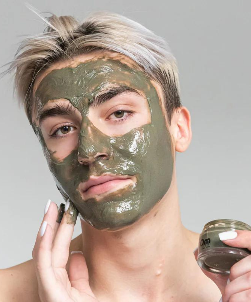 Charcoal + Matcha Detoxifying Face Mask-3