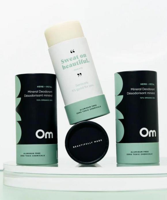 Herb + Petal Mineral Deodorant - Om Organics