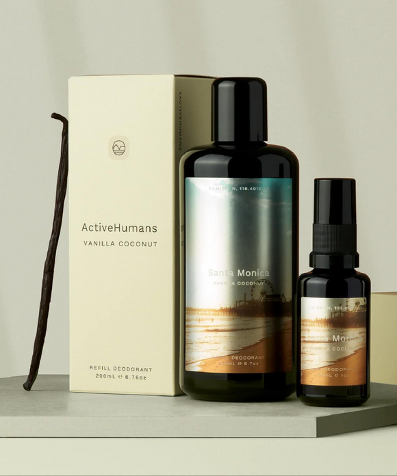 Santa Monica - Vanilla Coconut Deodorant Spray - Active Humans