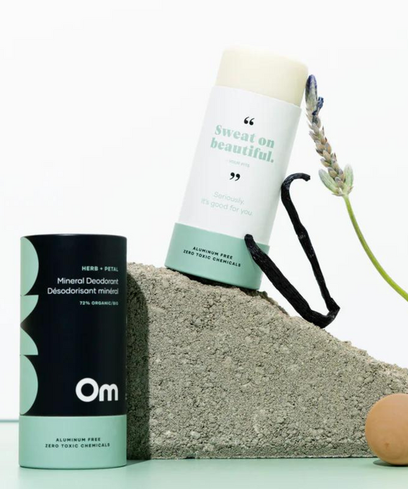 Herb + Petal Mineral Deodorant - Om Organics