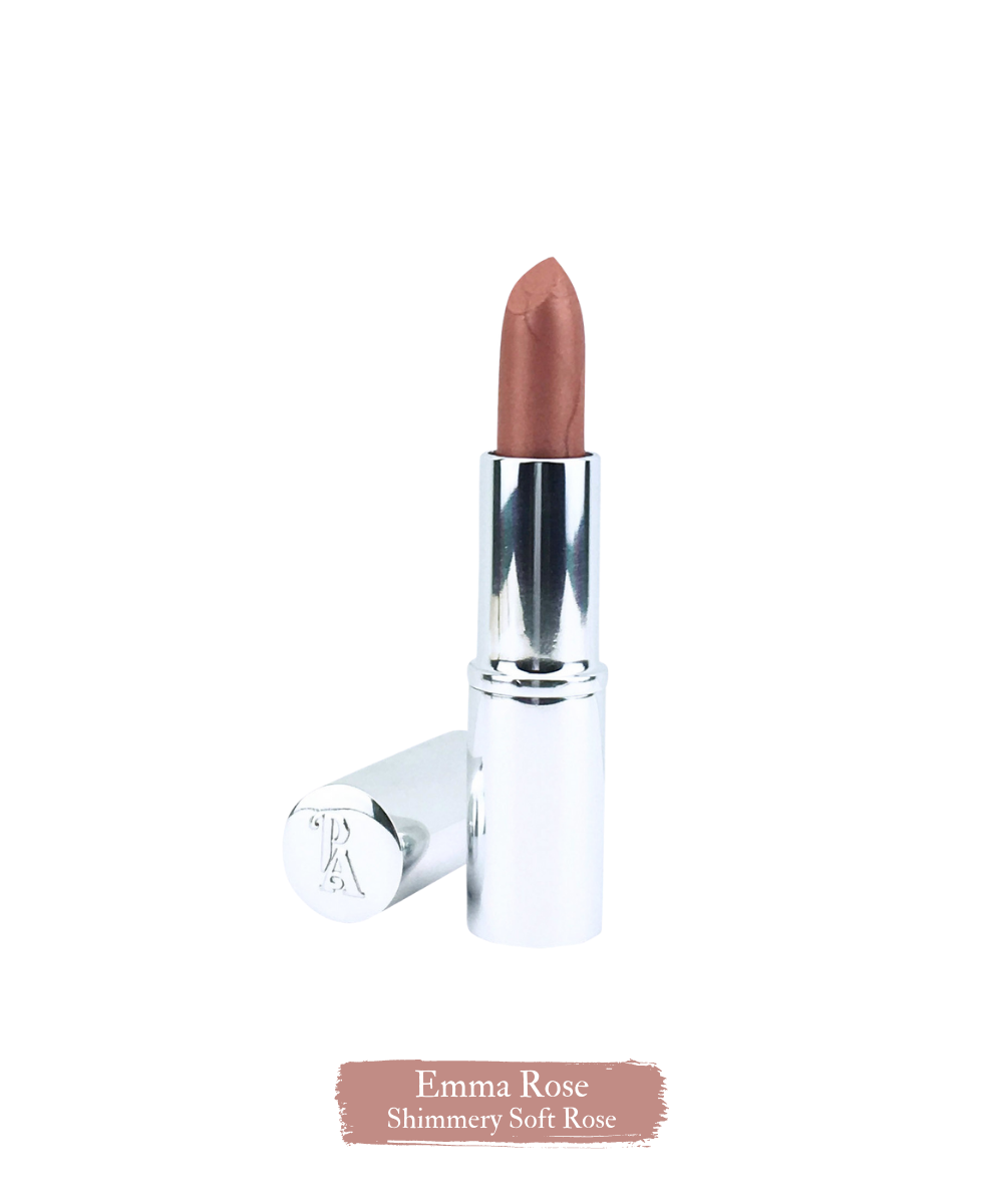 Shimmery Petal Perfect Lipstick │ Emma Rose - Pure Anada