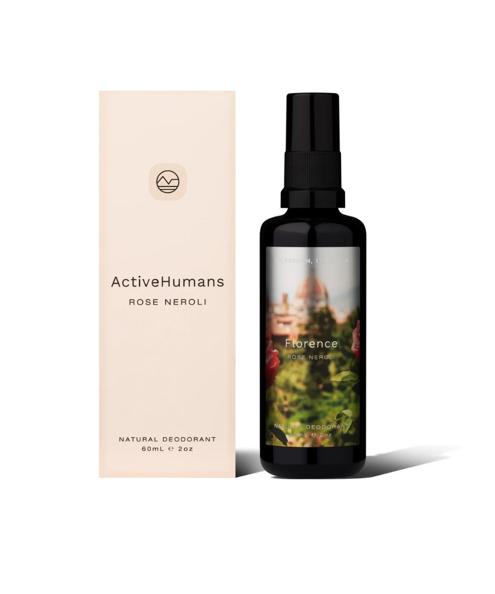 Florence - Rose Neroli Deodorant Spray - Active Humans