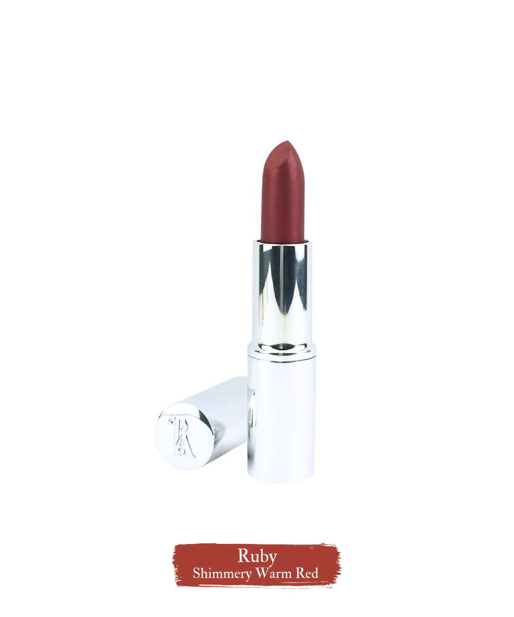 Shimmery Petal Perfect Lipstick │ Ruby - Pure Anada