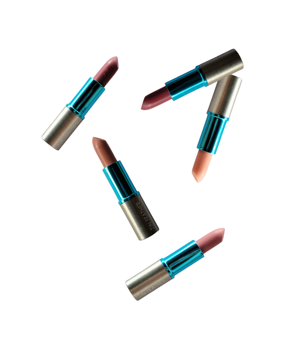 Luxe Lip Balm │ 5 Shades - Tin Feather Cosmetics