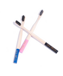 Bamboo Toothbrush with Activated Charcoal Bristles-2
