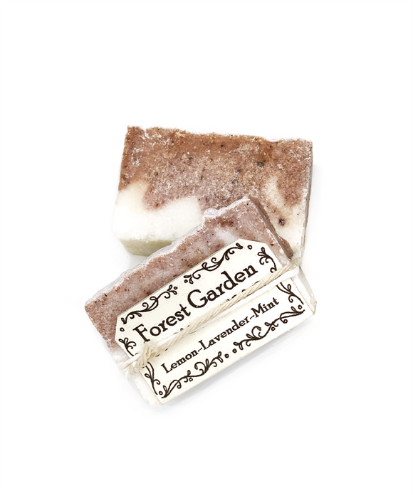 Lemon, Lavender & Mint Exfoliating Soap - Forest Garden 